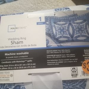 King size pillow shams